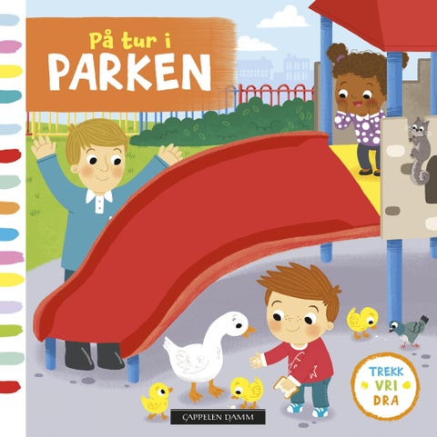 På tur i parken