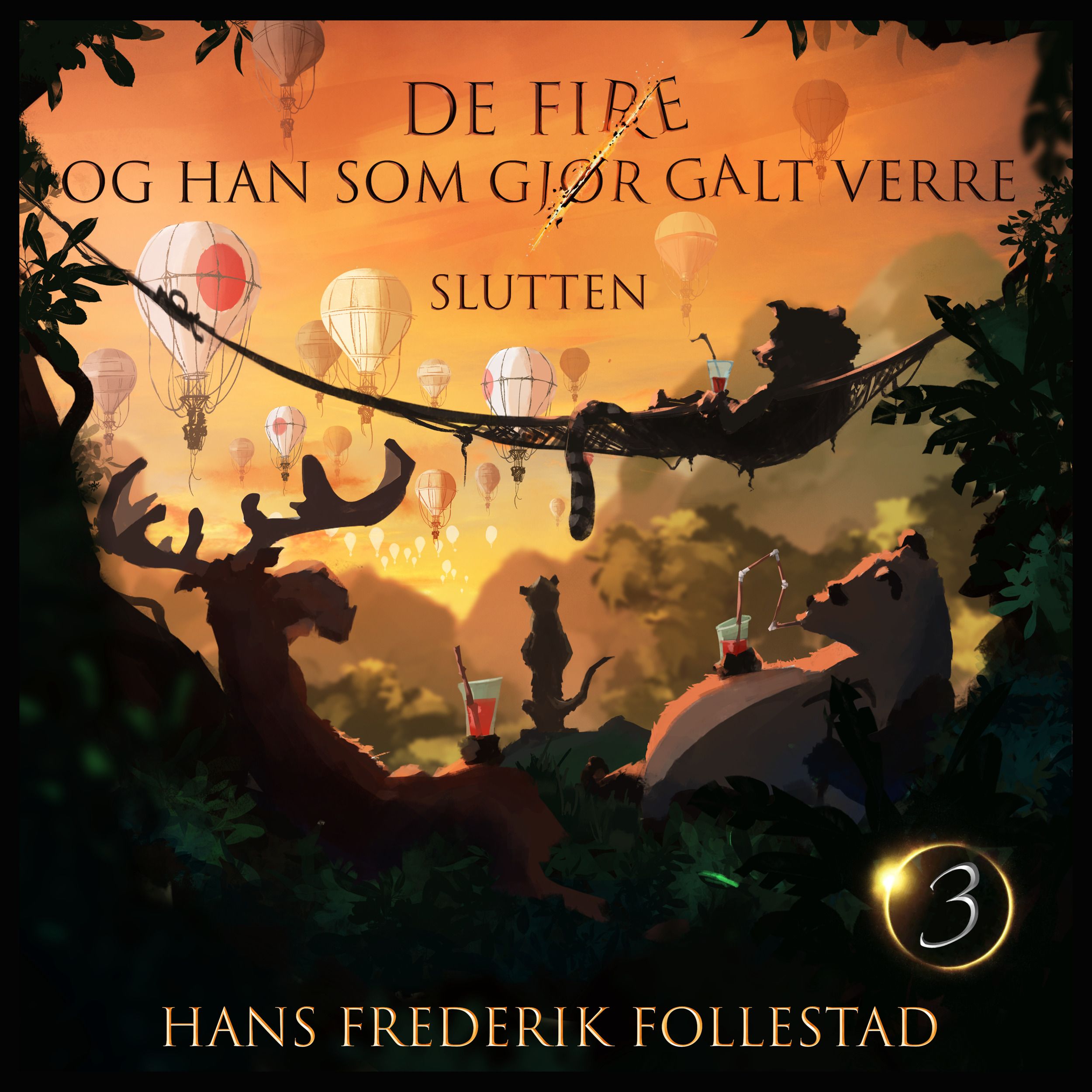 De fire og han som gjør galt verre - slutten
