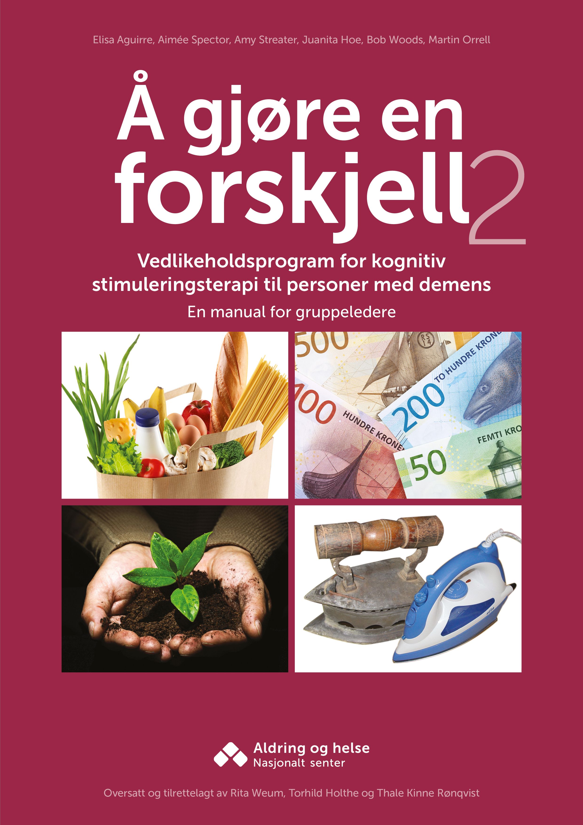 Å gjøre en forskjell 2 - vedlikeholdsprogram for kognitiv stimuleringsterapi til personer med demens : en manual for gruppeledere