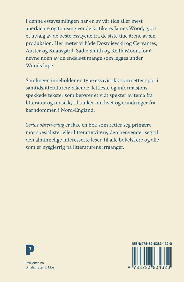 Seriøs observering