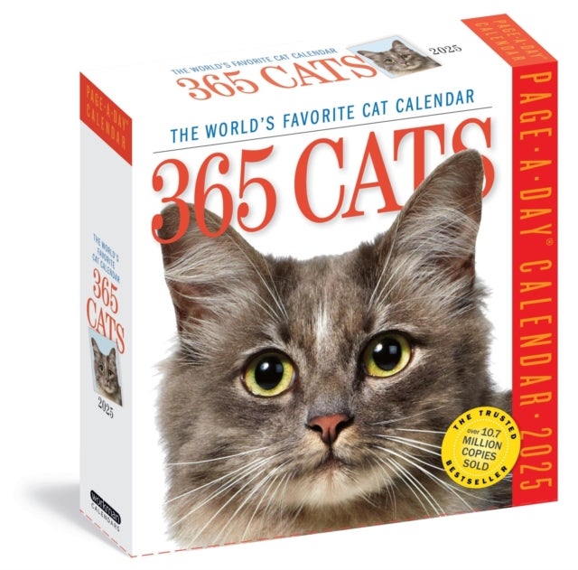 365 Cats Page-A-Day Calendar 2025 av Workman Calendars