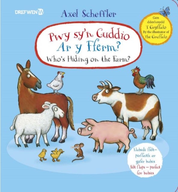 Pwy Sy''n Cuddio ar y Fferm? - Who's Hiding on the Farm
