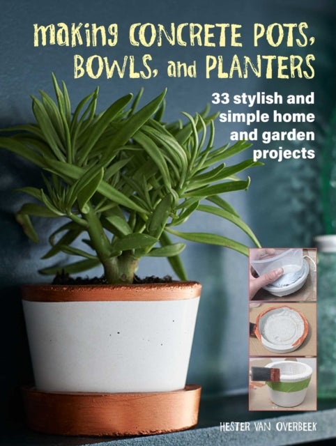 Making Concrete Pots, Bowls, and Planters - 33 Stylish and Simple Home and Garden Projects