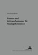 Patente Und Gebrauchsmuster Fuer Staatsgeheimnisse