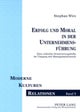 Erfolg und Moral in der Unternehmensfuehrung
