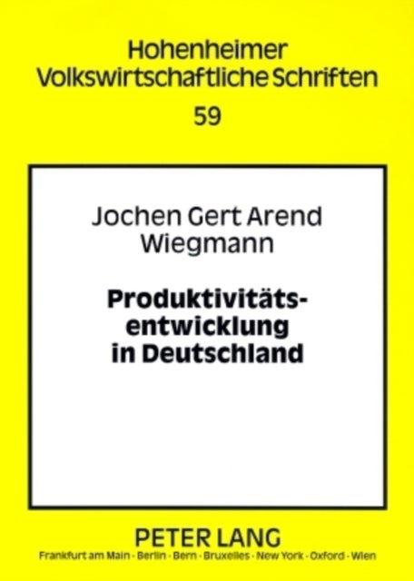 Produktivitaetsentwicklung in Deutschland