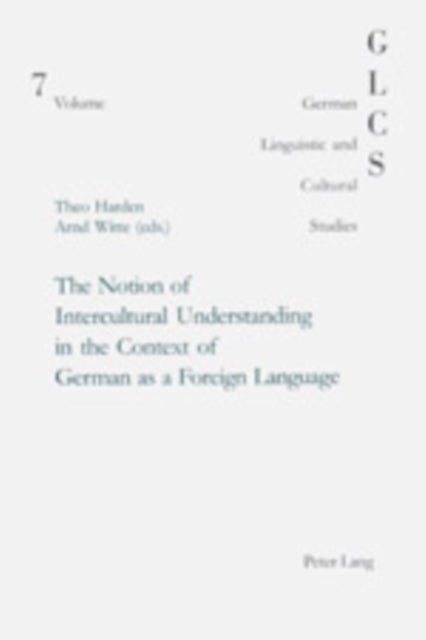 The Notion of Intercultural Understanding in the Context of German as a Foreign Language - in collaboration with Jeanne Riou