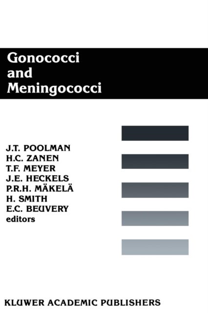 Gonococci and Meningococci - Epidemiology, Genetics, Immunochemistry and Pathogenesis