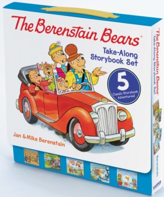 The Berenstain Bears Take-Along Storybook Set - Dinosaur Dig, Go Green, When I Grow Up, Under the Sea, The Tooth Fairy