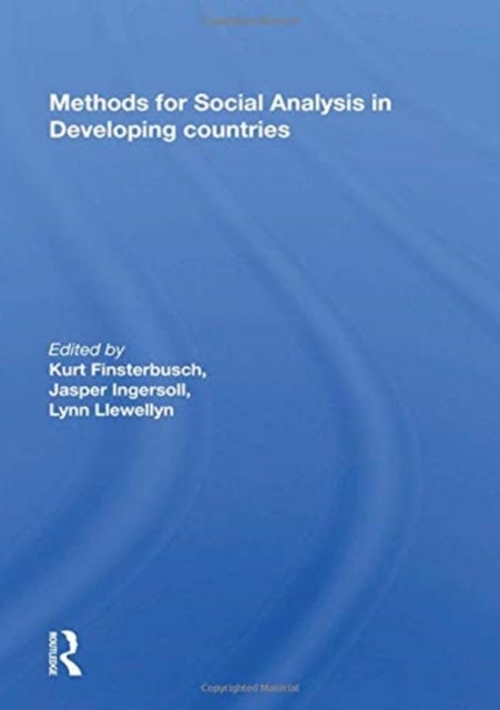 Methods For Social Analysis In Developing Countries