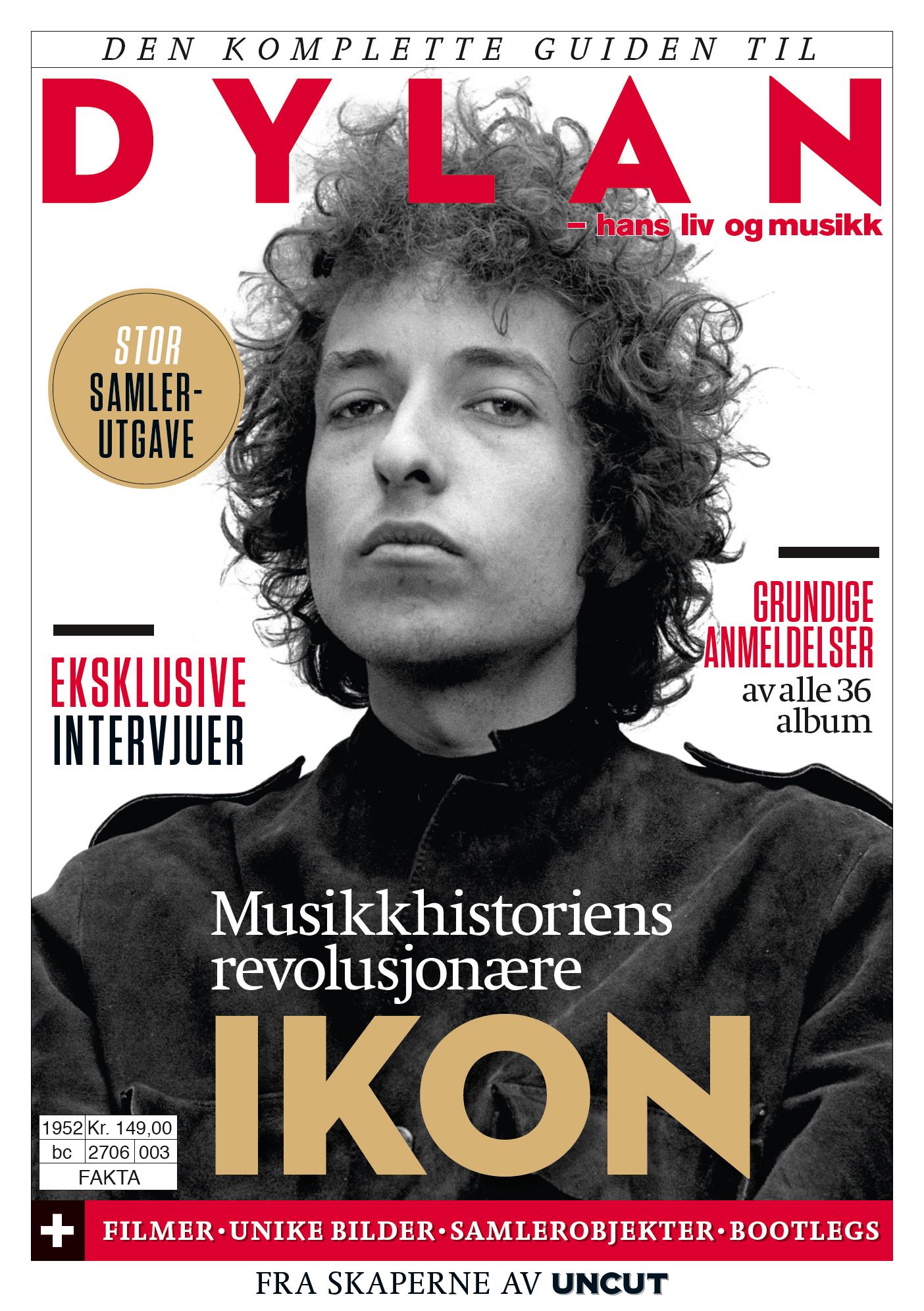 Den komplette guiden til Dylan - hans liv og musikk