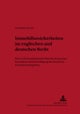 Immobiliarsicherheiten Im Englischen Und Deutschen Recht
