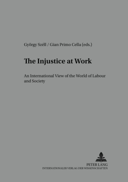 The Injustice at Work - An International View on the World of Labour and Society