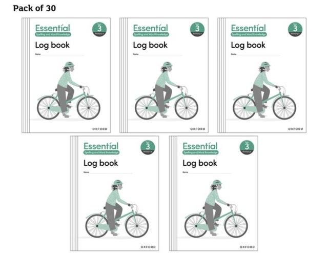 Essential Spelling and Word Knowledge: Year 3 Log Book Pack of 30