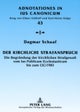 Der Kirchliche Strafanspruch