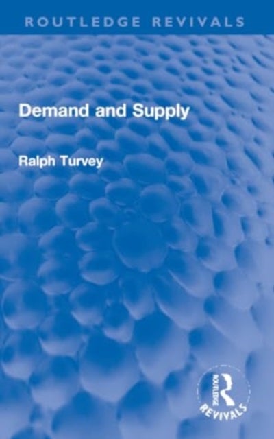Demand and Supply