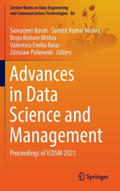 Advances in Data Science and Management - Proceedings of ICDSM 2021