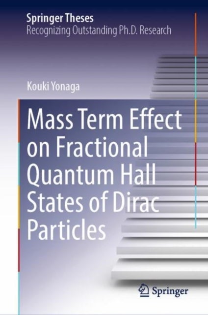 Mass Term Effect on Fractional Quantum Hall States of Dirac Particles