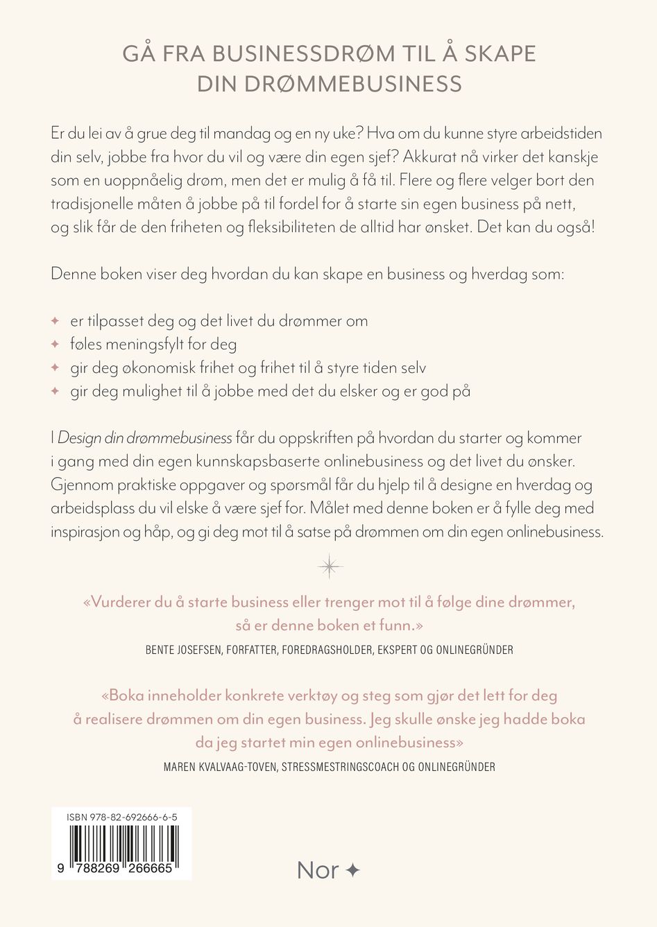Design din drømmebusiness