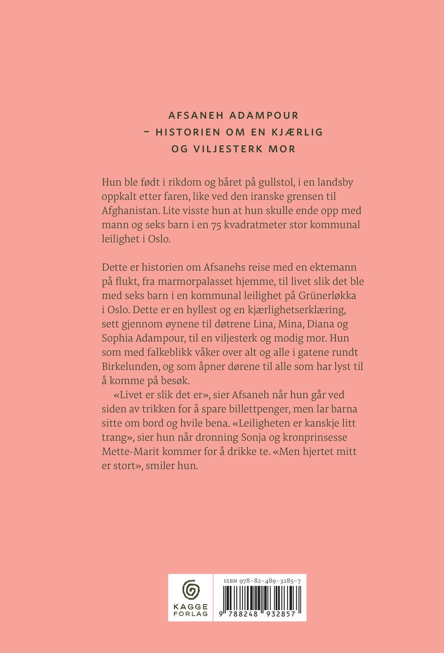 Afsaneh - vår mors historie