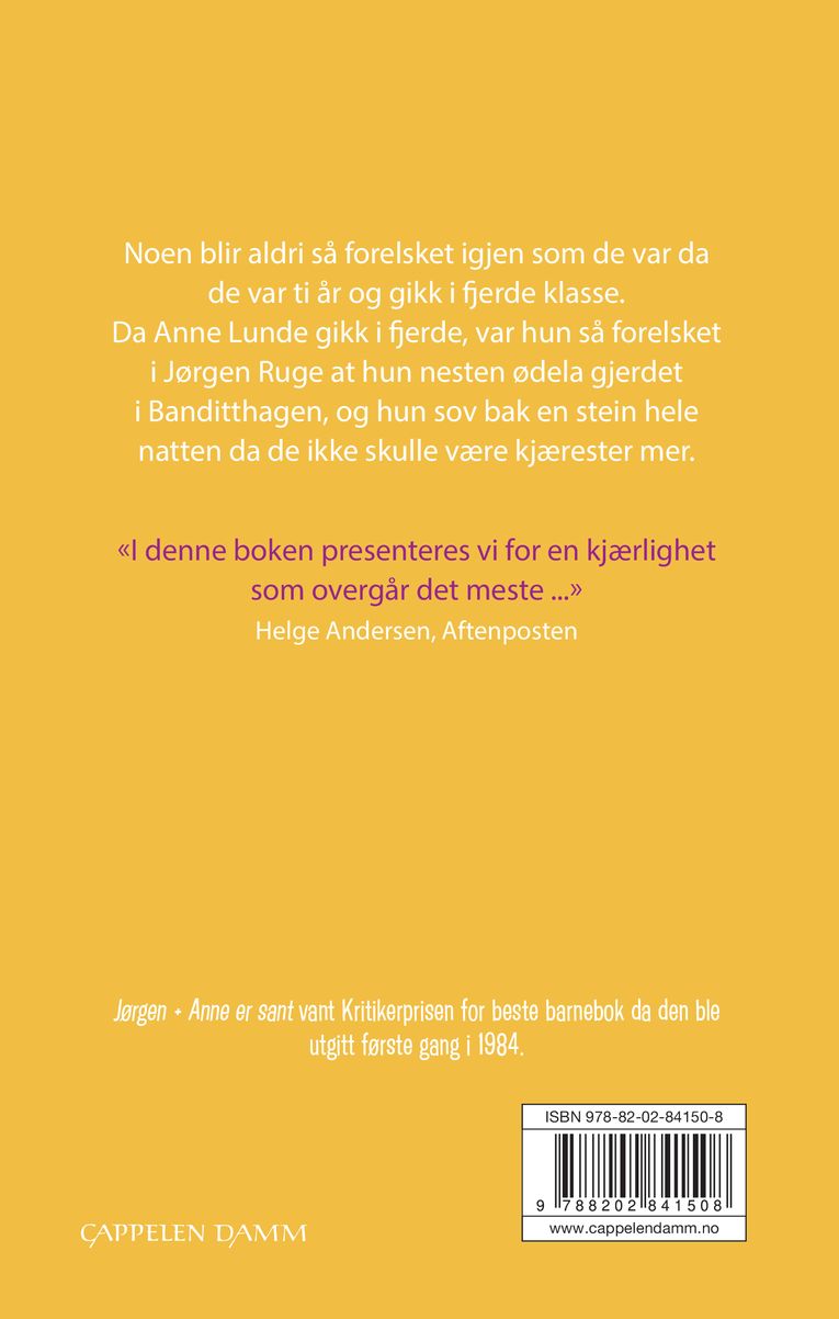 Jørgen + Anne er sant