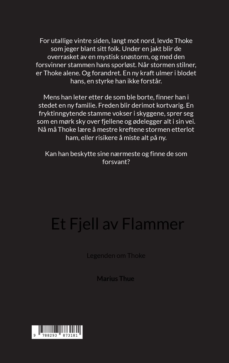 Et fjell av flammer