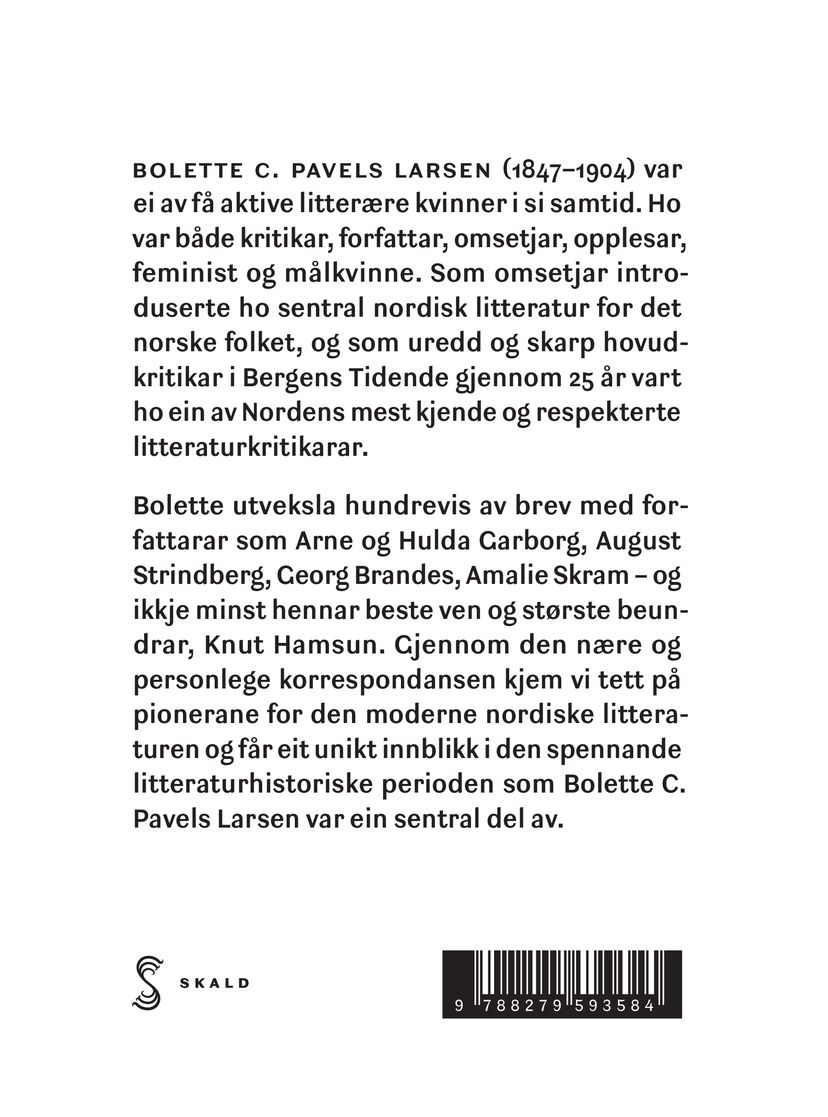Bolette C. Pavels Larsen