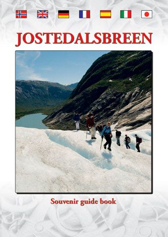 Minibok Jostedalsbreen 6 språk eng/tysk/port/norsk - Souvenir guide book
