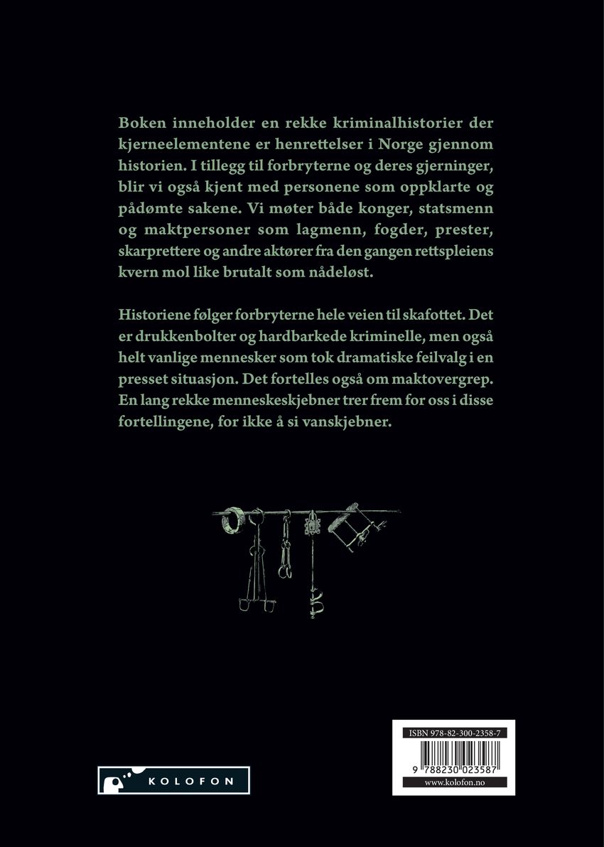 Fra galgebakke og skafott
