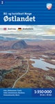 Bil- og turistkart Østlandet