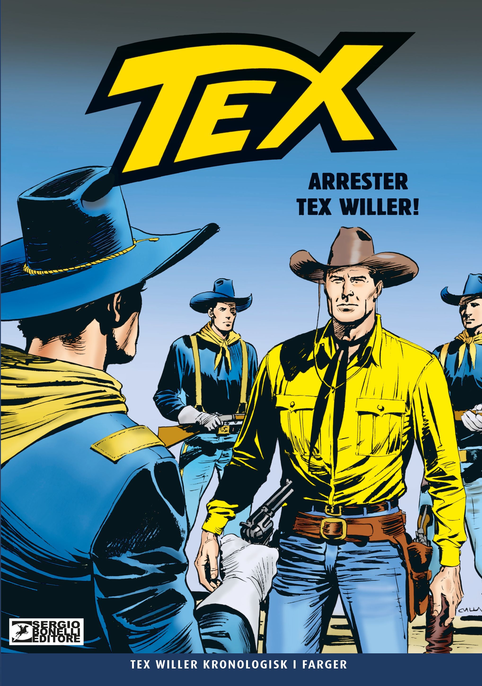 Tex Willer kronologisk 79 - den komplette historien i farger