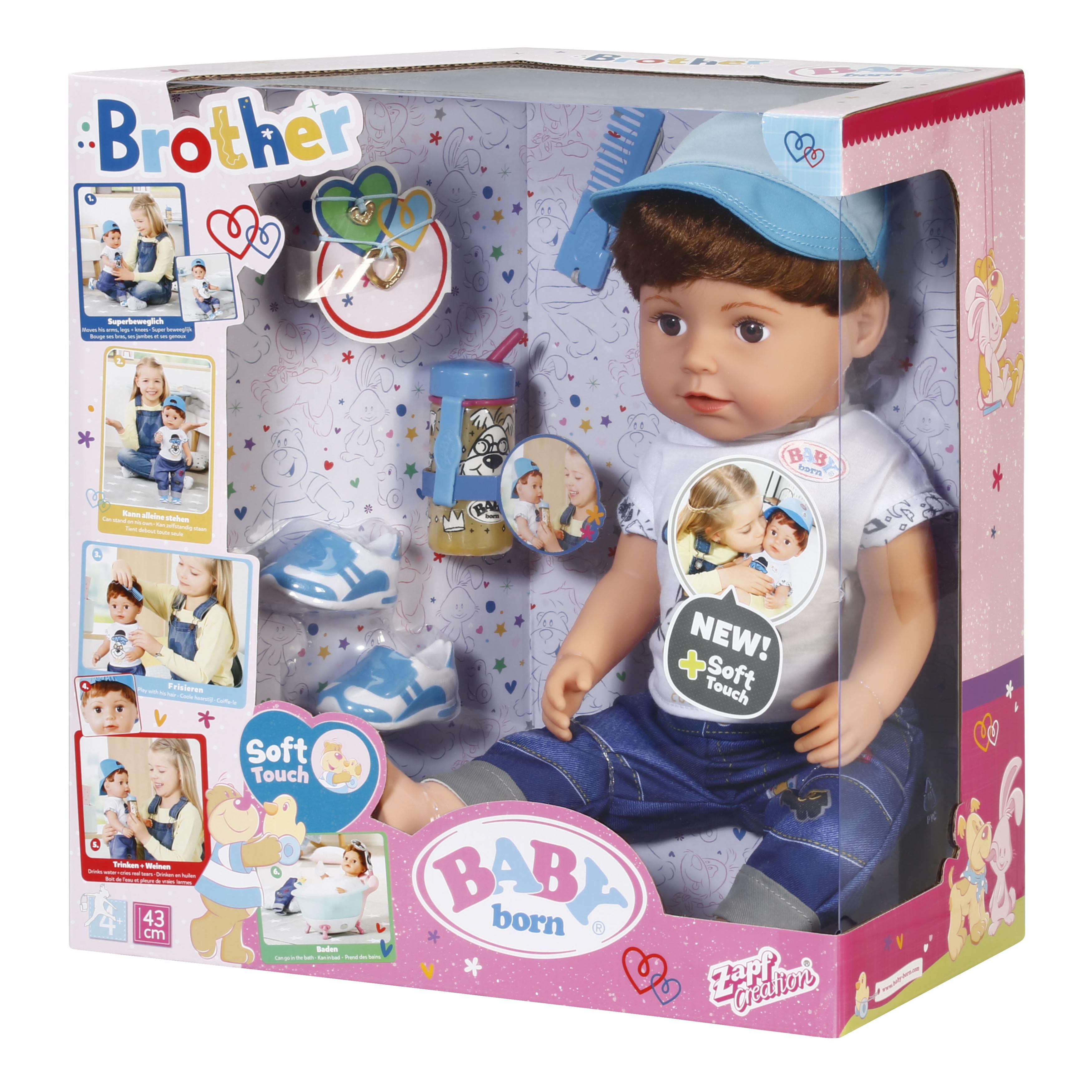 Baby Born soft touch bror 43cm