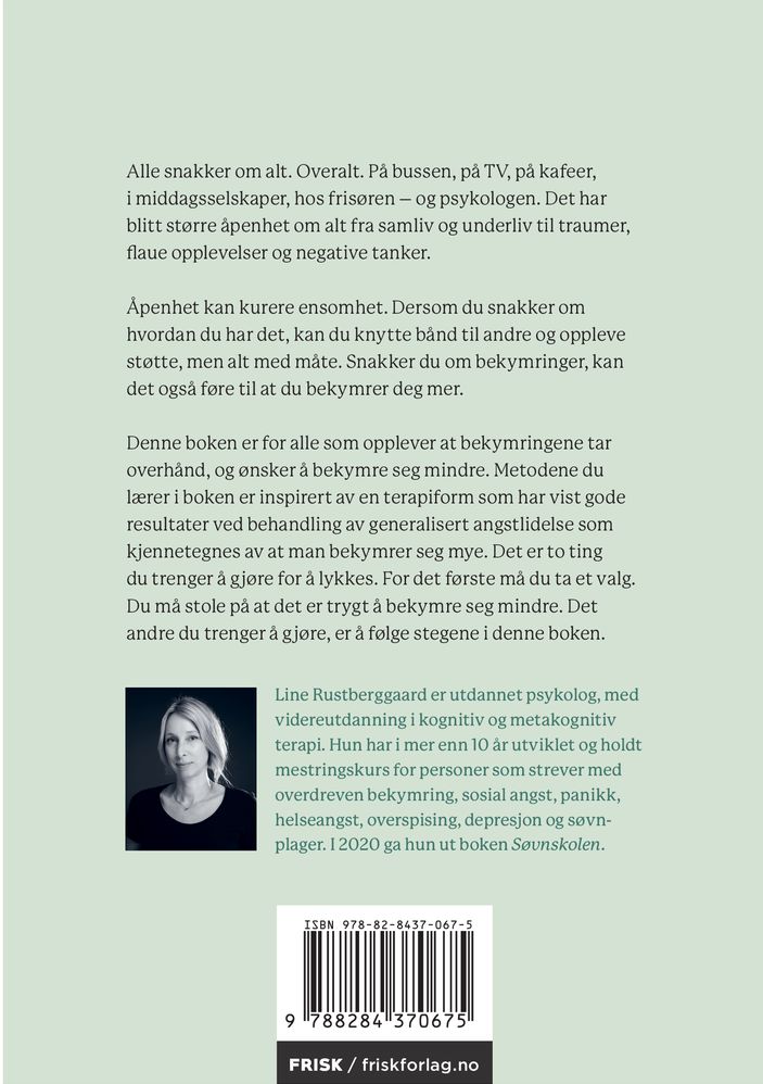 Snakk mindre om det
