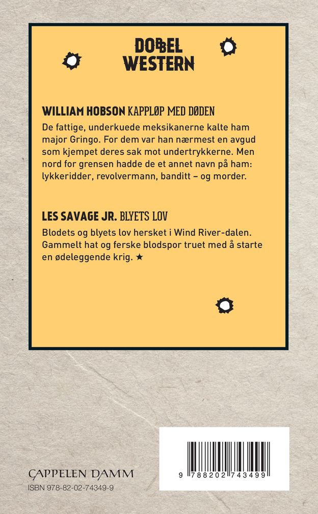 Kappløp med døden ; Blyets lov