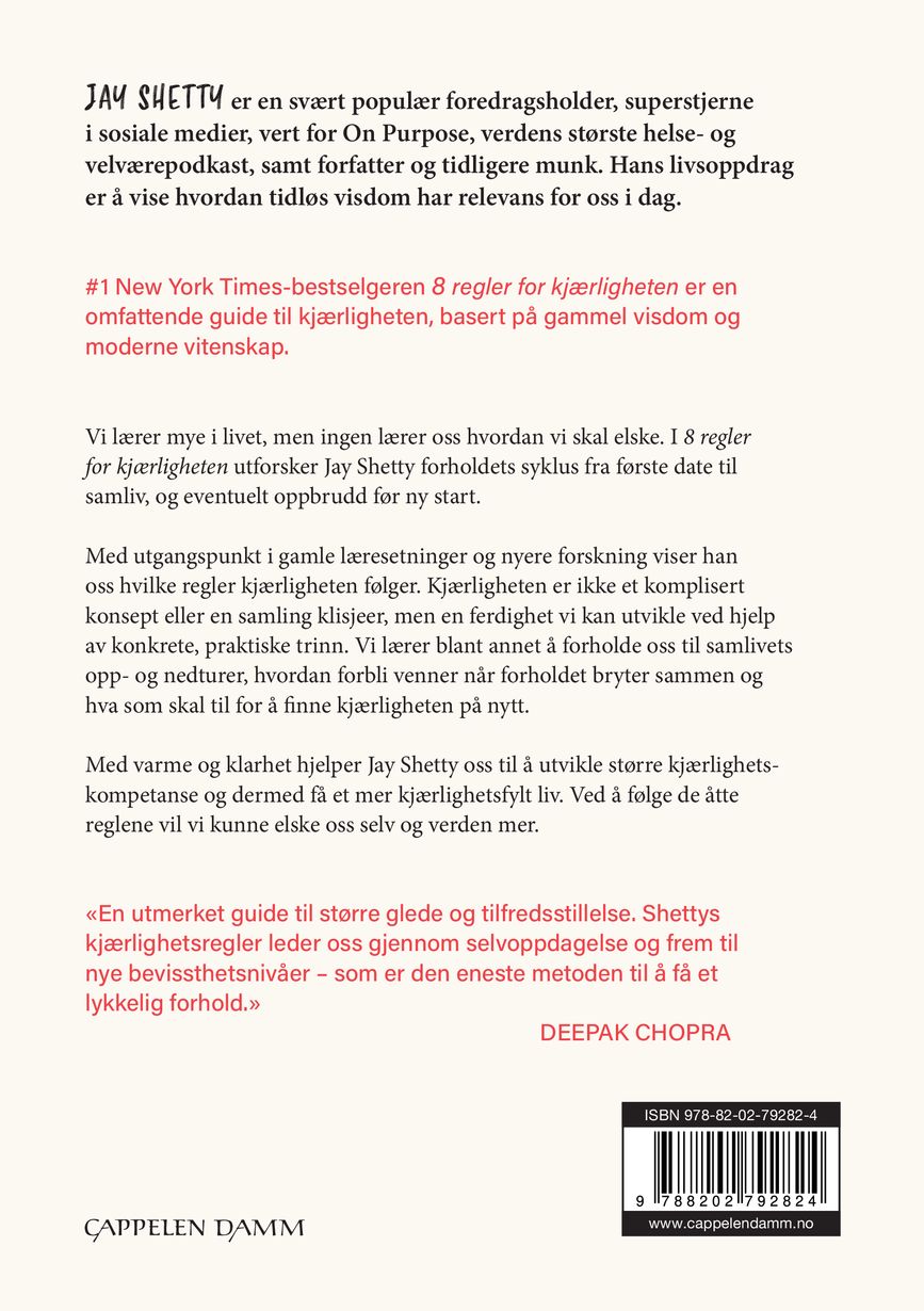 8 regler for kjærligheten