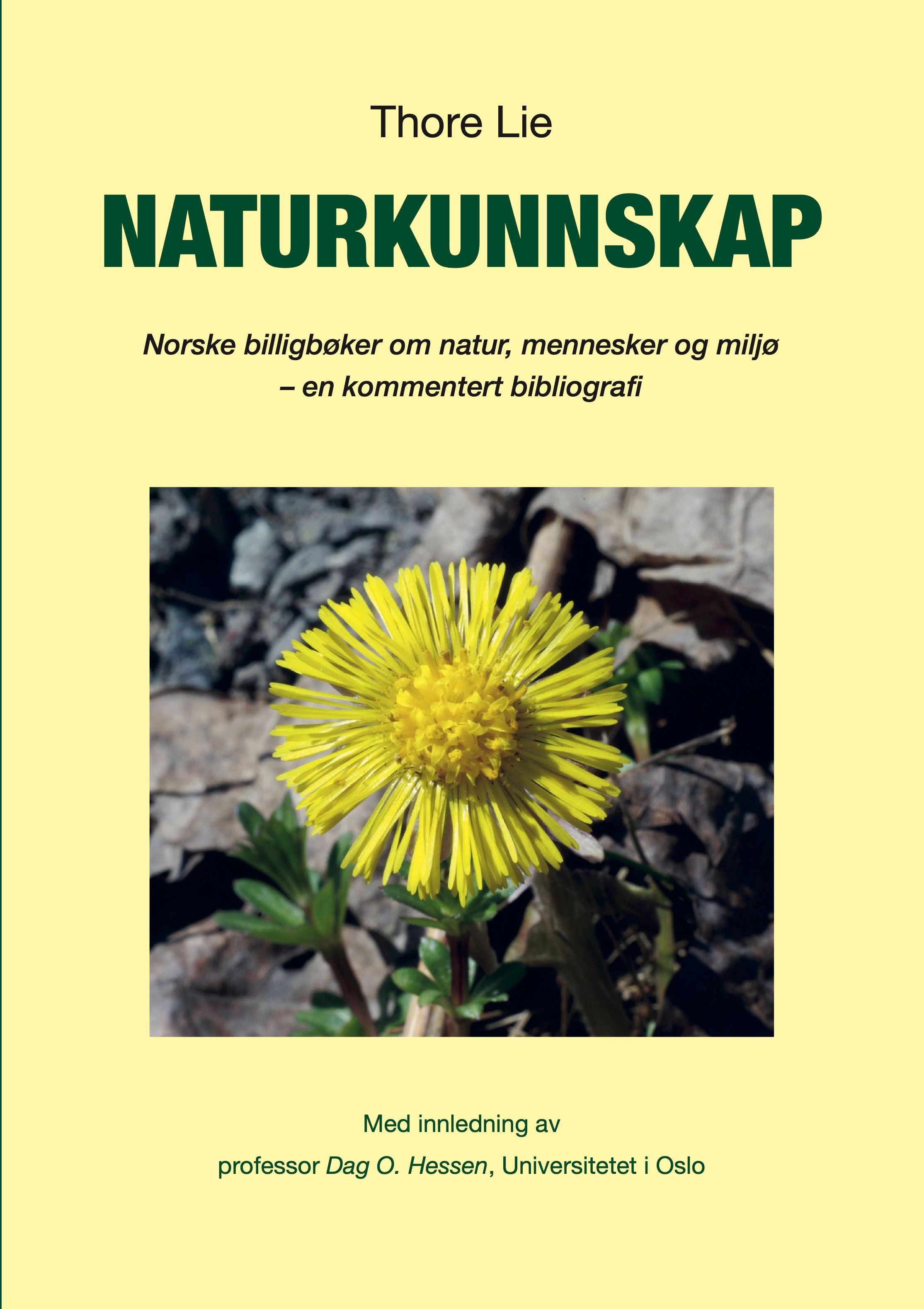 Naturkunnskap - norske billigbøker om natur, mennesker og miljø - en kommentert bibliografi