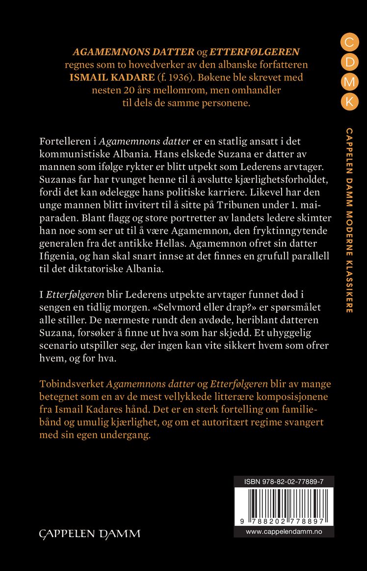 Agamemnons datter ; Etterfølgeren