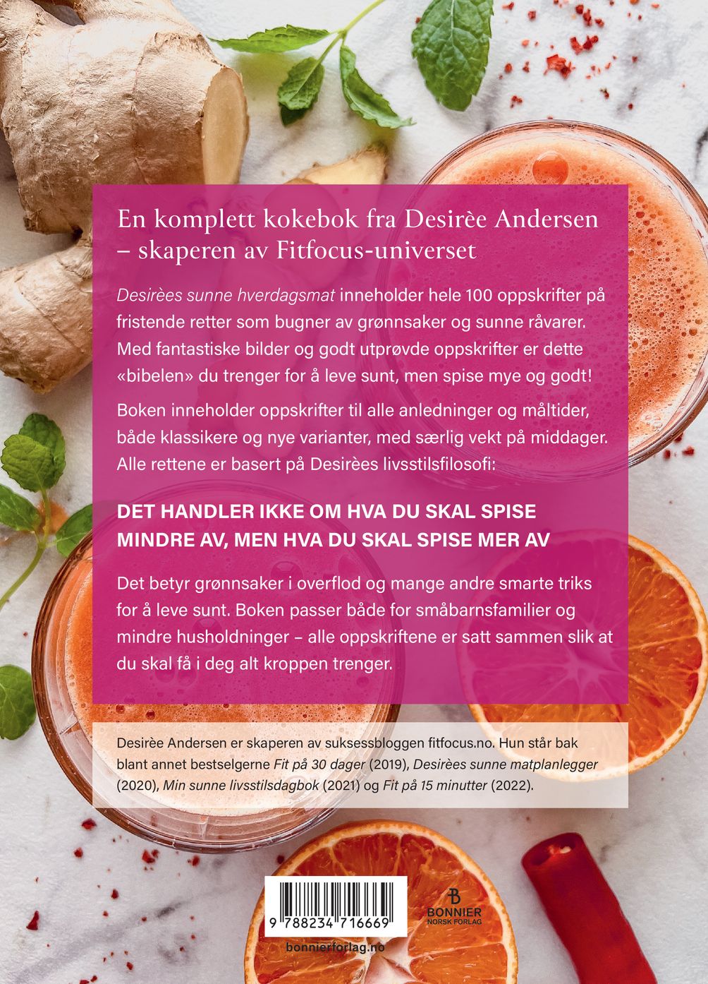Desirées sunne hverdagsmat