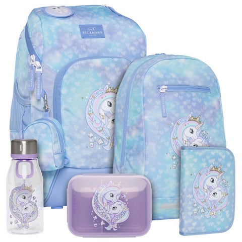 Pakke skolesekk 1.kl Unicorn Princess Ice Air FLX - Beckmann