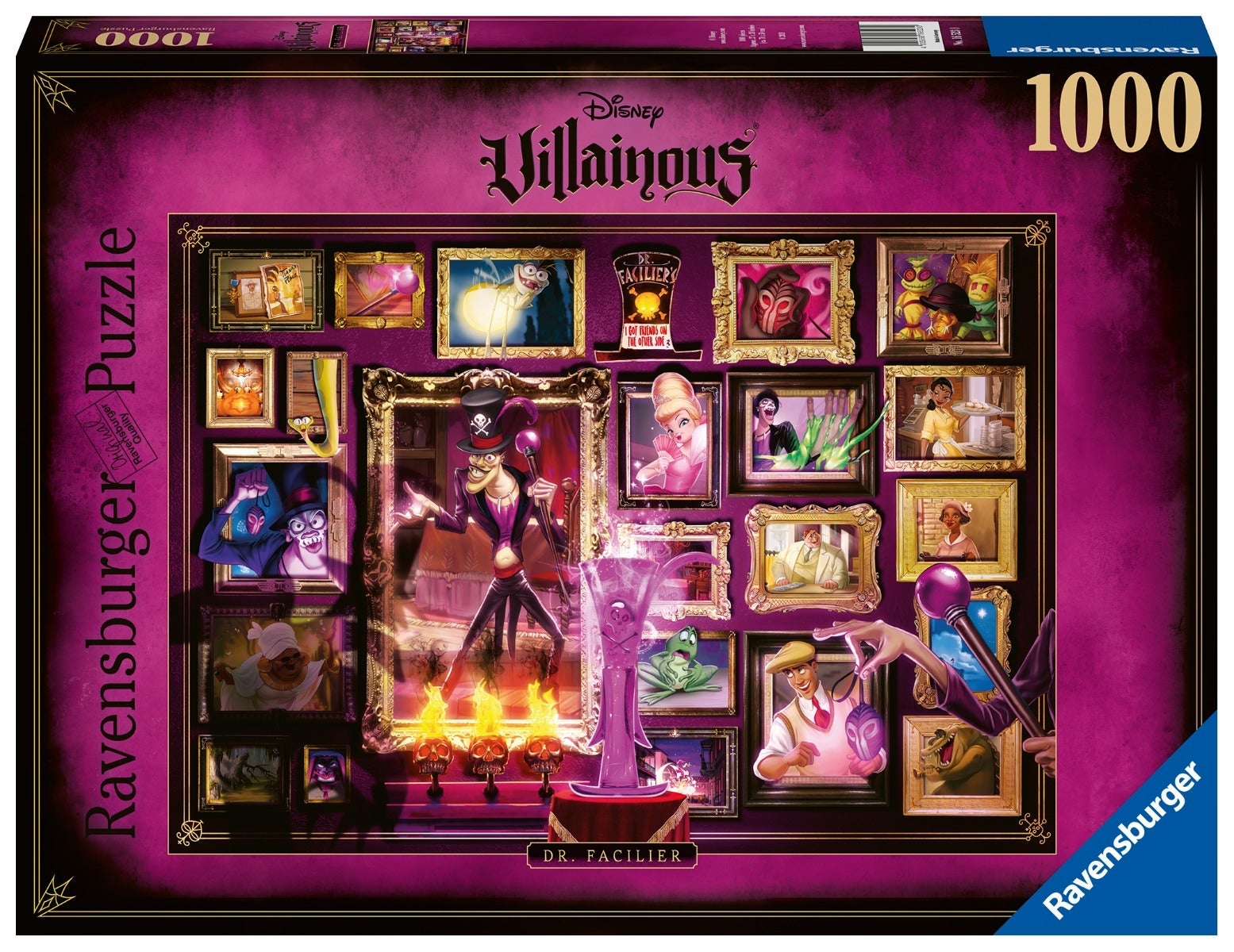 Puslespill 1000 Villainous Dr. Facilier Ravensburg