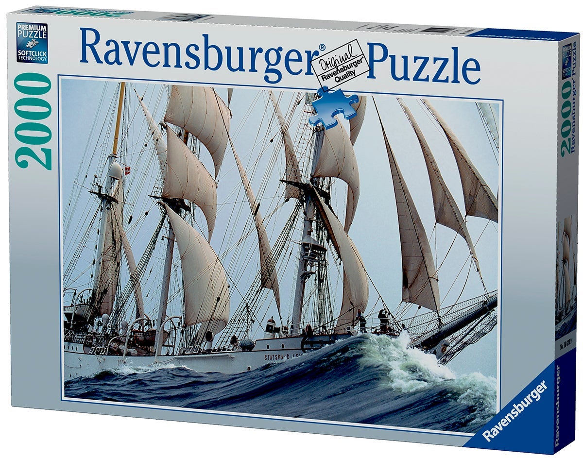 Puslespill 2000 Statsraad Lehmkuhl Ravensburger