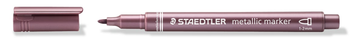 Metallic Marker 2Mm Metallic Rød