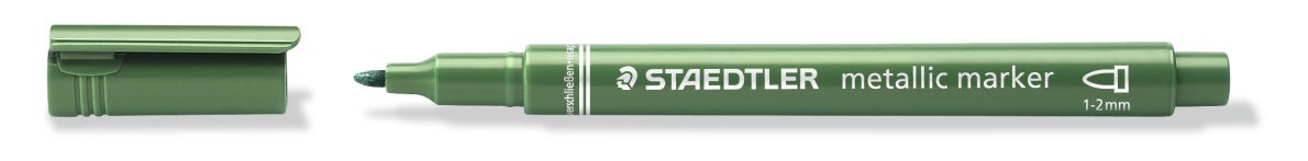 Metallic Marker 2Mm Metallic Grøn