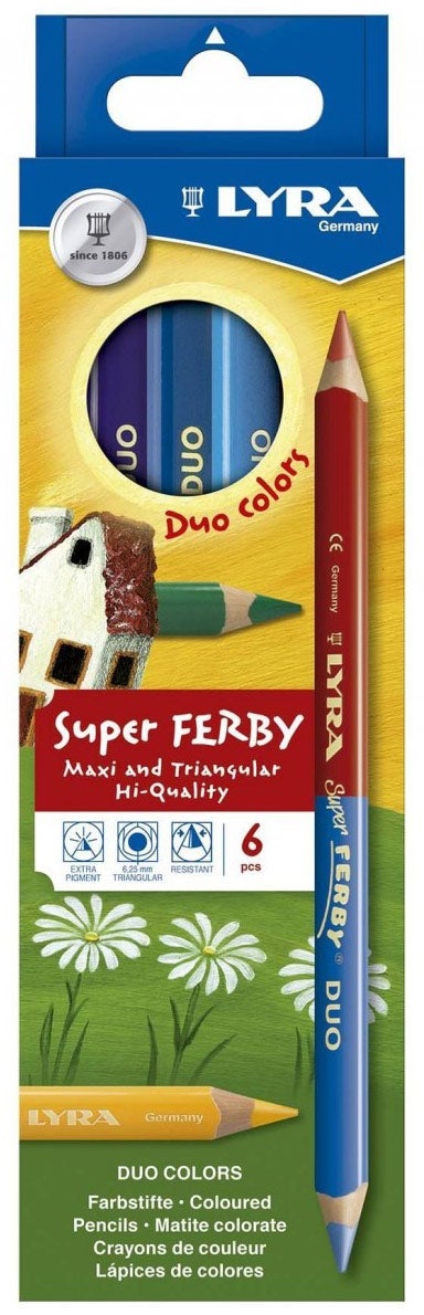 Fargeblyant Super Ferby Duo 6 + 12