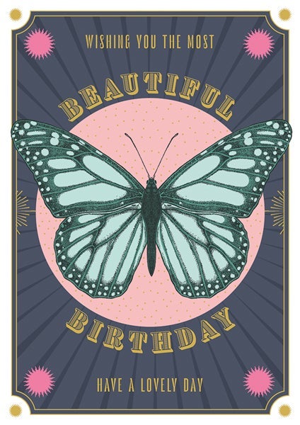 Kort Soulmates Beautiful Birthday