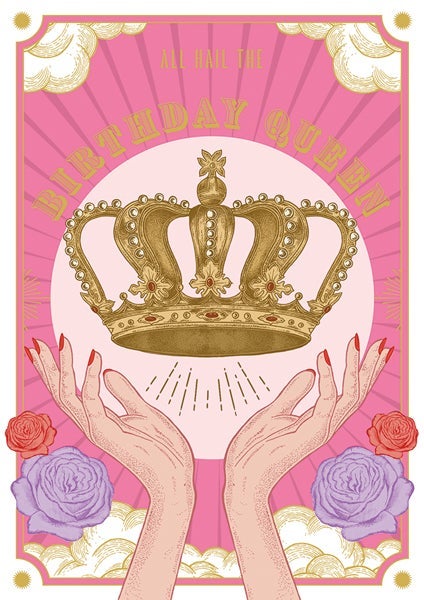 Kort Soulmates All Hail The Birthday Queen