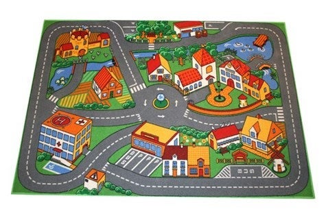 Jd trafikkteppe quiet town - Teama
