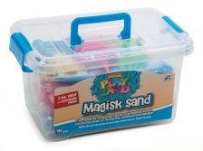 Koffert m/2kg sand mm Artkids