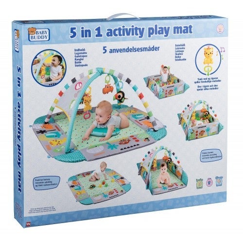 Babygym aktivitet med speil og rangler