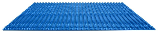 Lego Blå Basisplate 10714